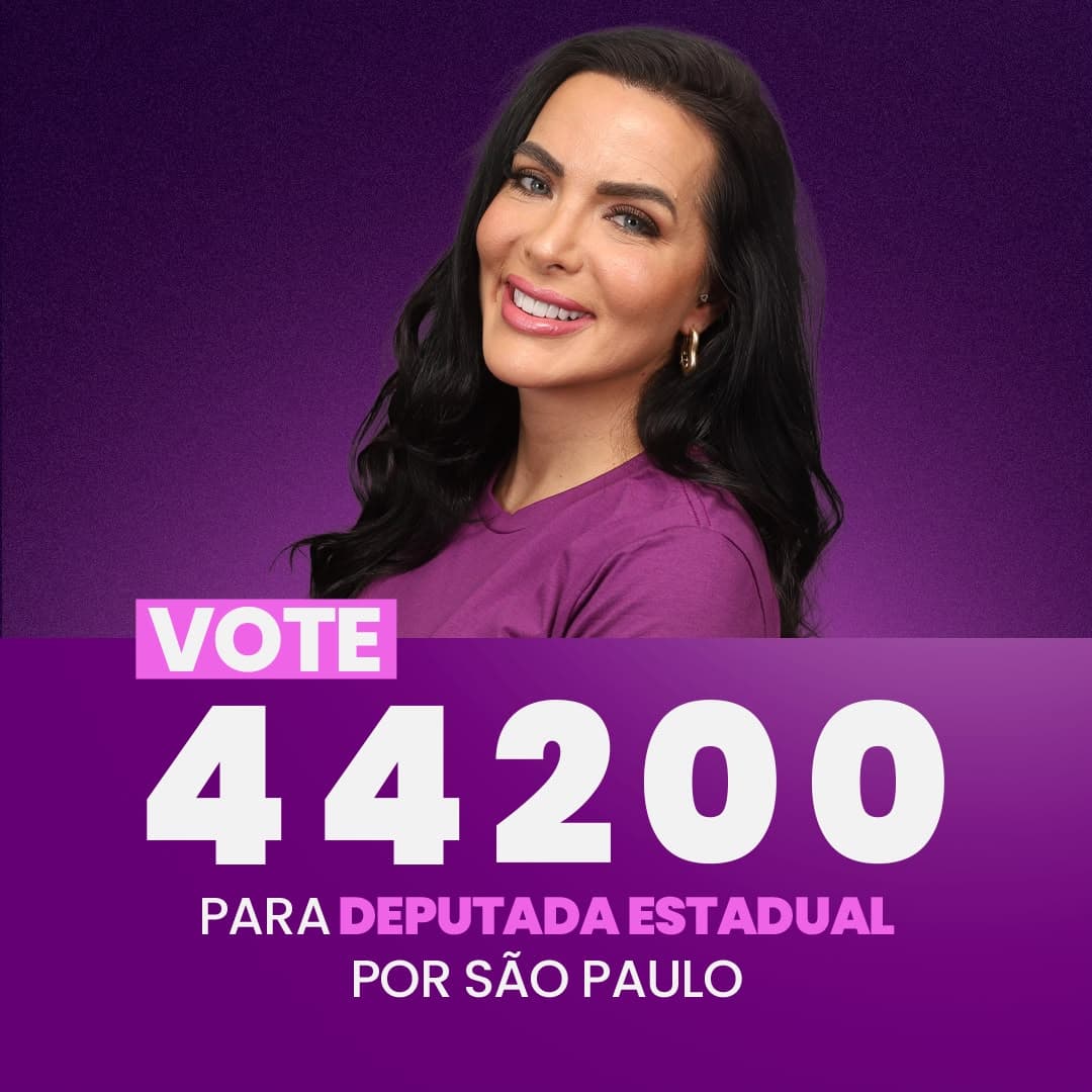 Carla Prata, candidata a deputada estadual por São Paulo, número 44200